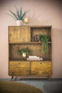 Een tikje retro in je huis met dit kabinet Wisconsin van Eleonora meubelen.