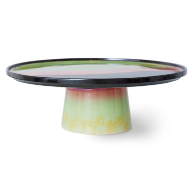 70’s Ceramics Plateau – Licorice (M)