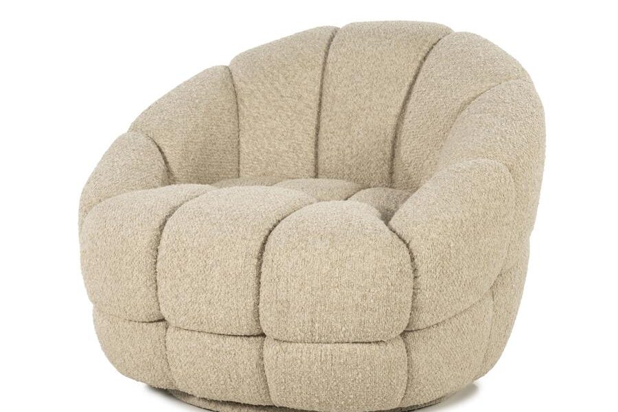 Fauteuil Tina Beige Flou